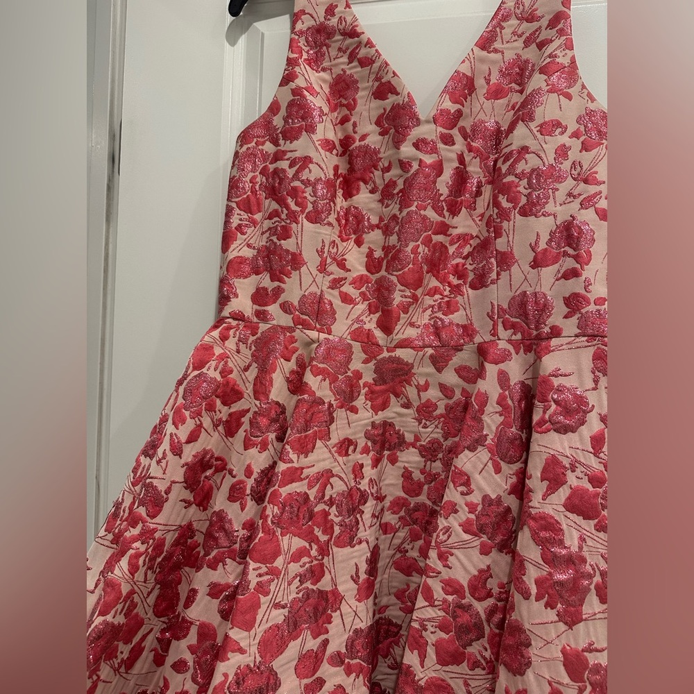 Christian Siriano Floral Dress Resort 2017 Cocktail Formal - Picture 2 of 5
